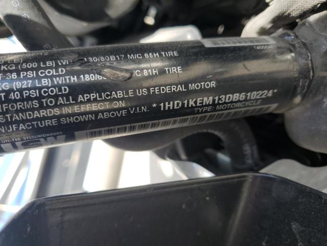 2013 HARLEY-DAVIDSON FLHTK ELEC 1HD1KEM13DB610224