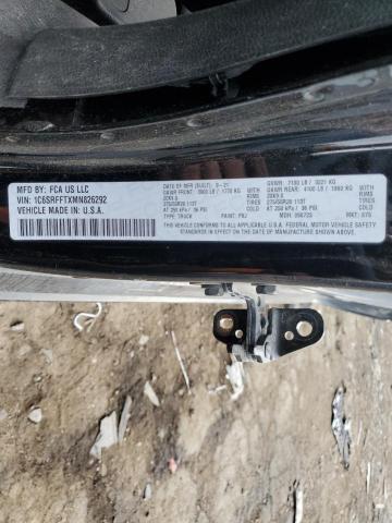 2021 RAM 1500 BIG H - 1C6SRFFTXMN826292