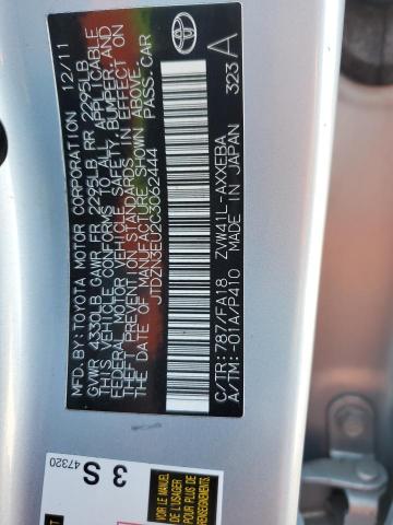 2012 TOYOTA PRIUS V #3293476453
