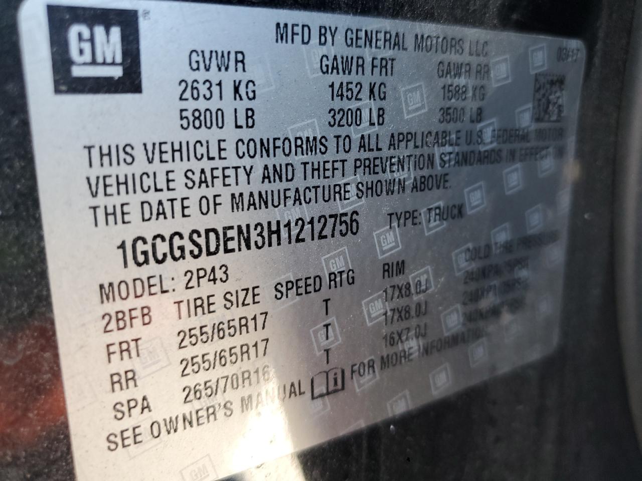 CHEVROLET COLORADO Z71