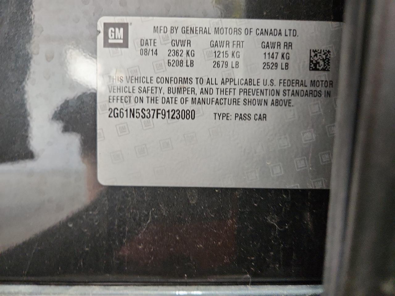 CADILLAC XTS LUXURY COLLECTION