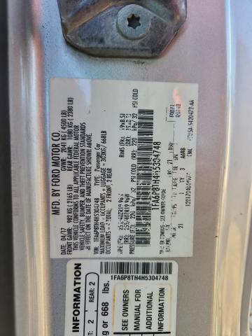 2017 FORD MUSTANG #3303759418