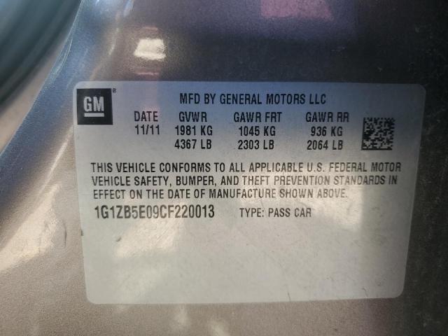 2012 CHEVROLET MALIBU LS #3284941924