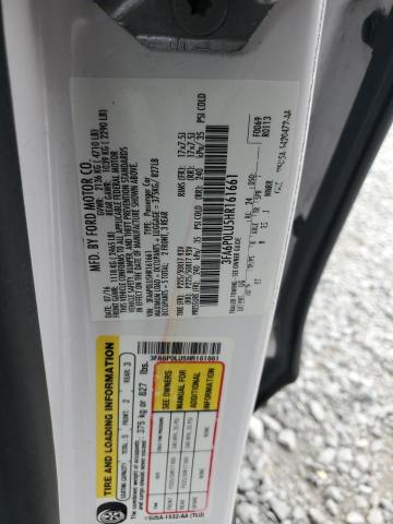2017 FORD FUSION SE - 3FA6P0LU5HR161661