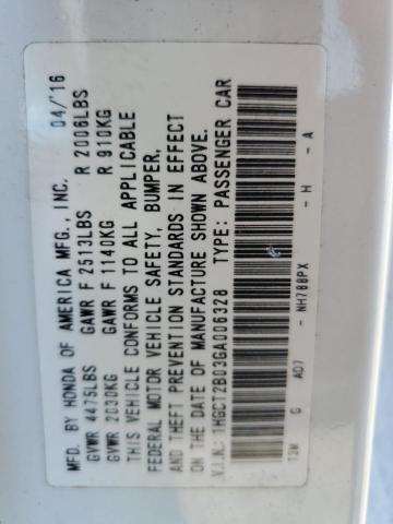 2016 HONDA ACCORD TOU #3287662017