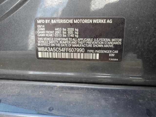 2015 BMW 328 I WBA3A5C54FF607990