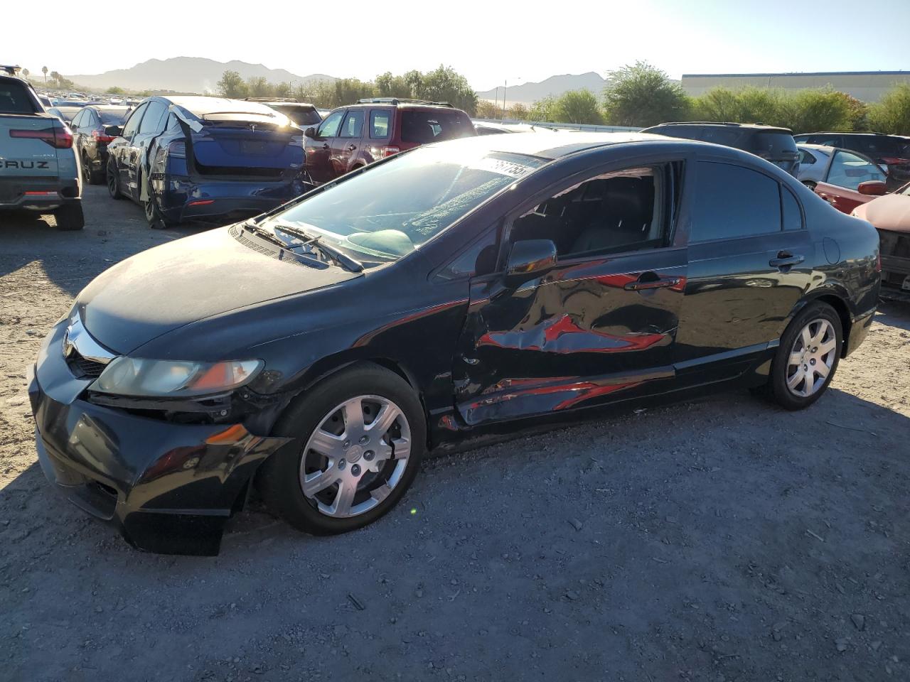 Lot #3318898914 2011 HONDA CIVIC LX