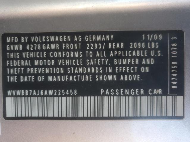 2010 VOLKSWAGEN GOLF #3302716999