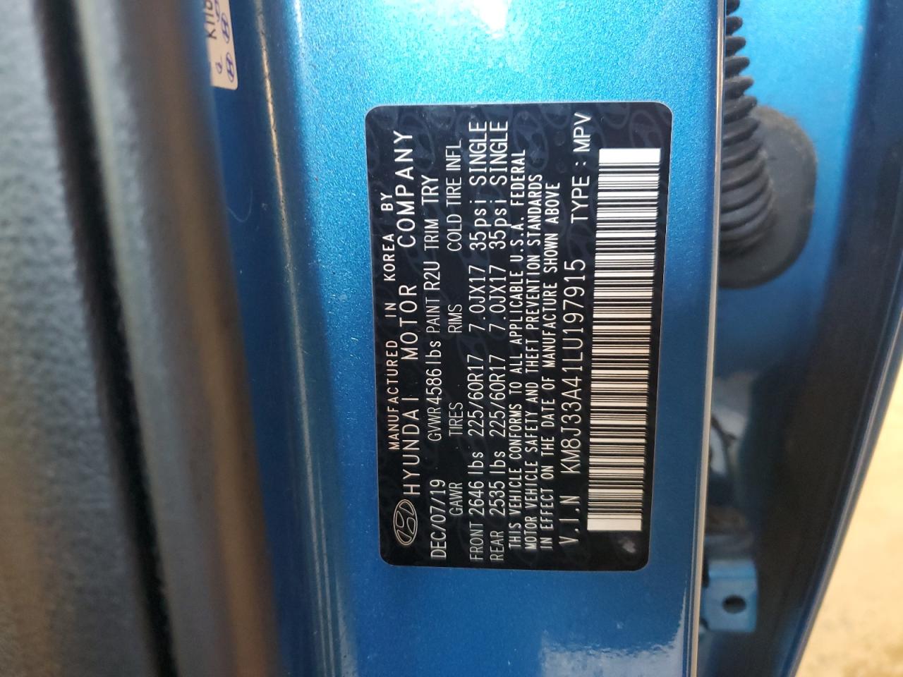 HYUNDAI TUCSON LIMITED