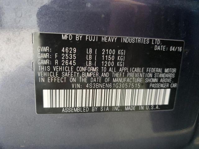 2016 SUBARU LEGACY 3.6R LIMITED 4S3BNEN61G3057515