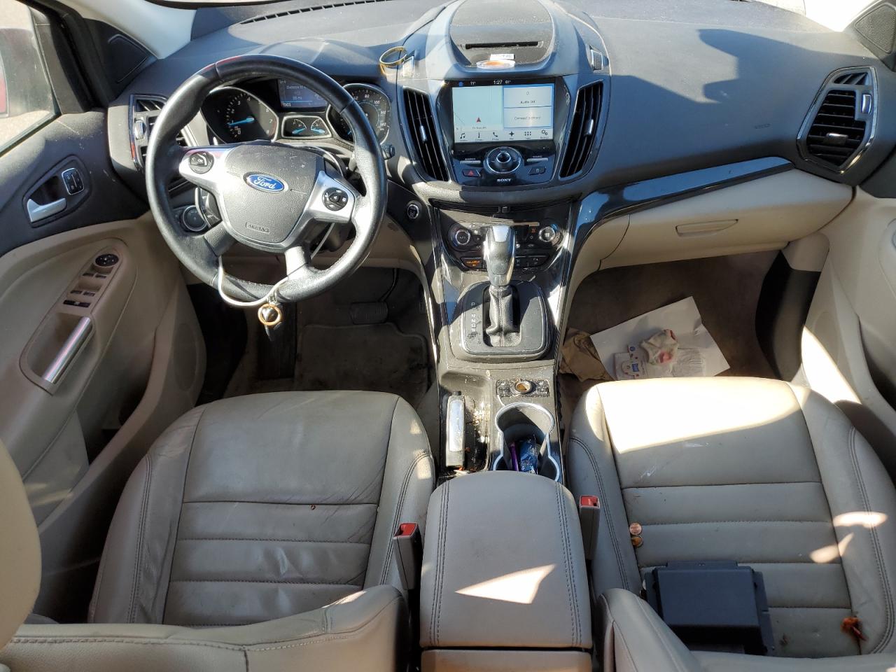 Lot #3301787376 2016 FORD ESCAPE TIT