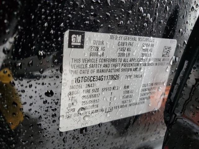 2016 GMC CANYON SLE #3278820644