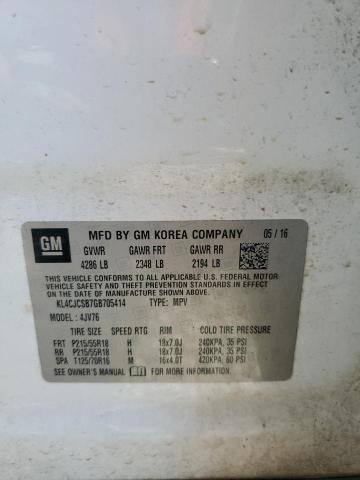 2016 BUICK ENCORE - KL4CJCSB7GB705414