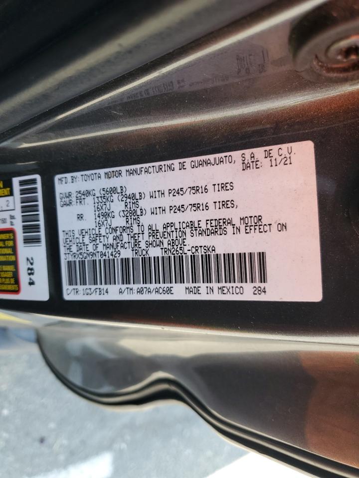 TOYOTA TACOMA ACCESS CAB