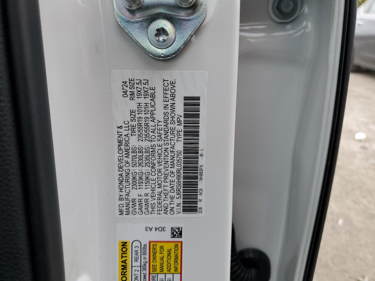 HONDA CR-V SPORT TOURING