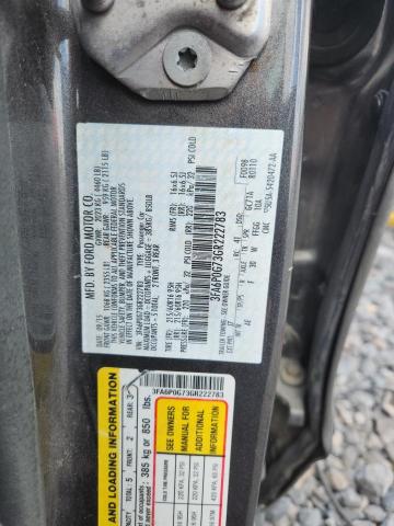 2016 FORD FUSION S #3284924936