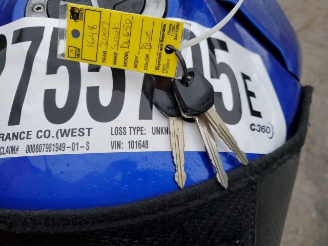 2007 SUZUKI DL650 JS1VP54A472101648