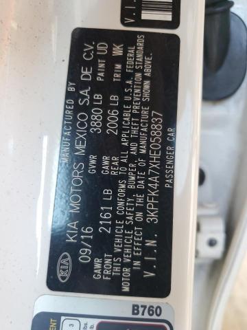 2017 KIA FORTE LX #3303658935