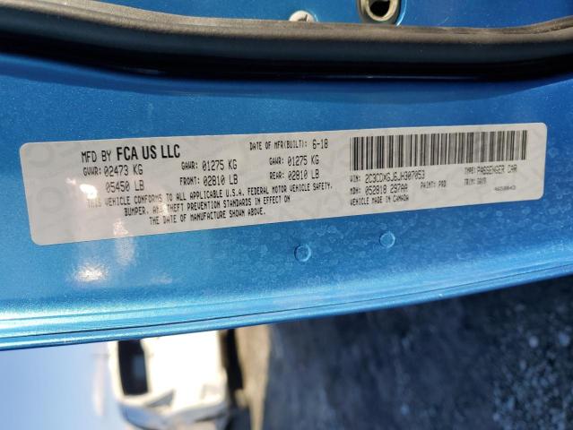 2018 DODGE CHARGER R/ - 2C3CDXGJ6JH307053