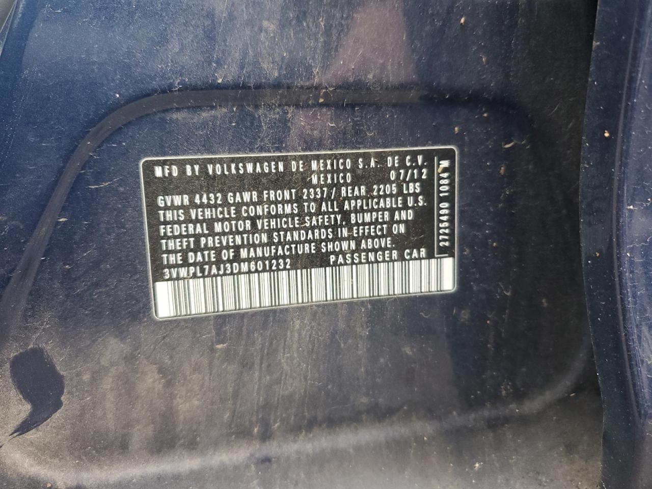 VOLKSWAGEN JETTA TDI