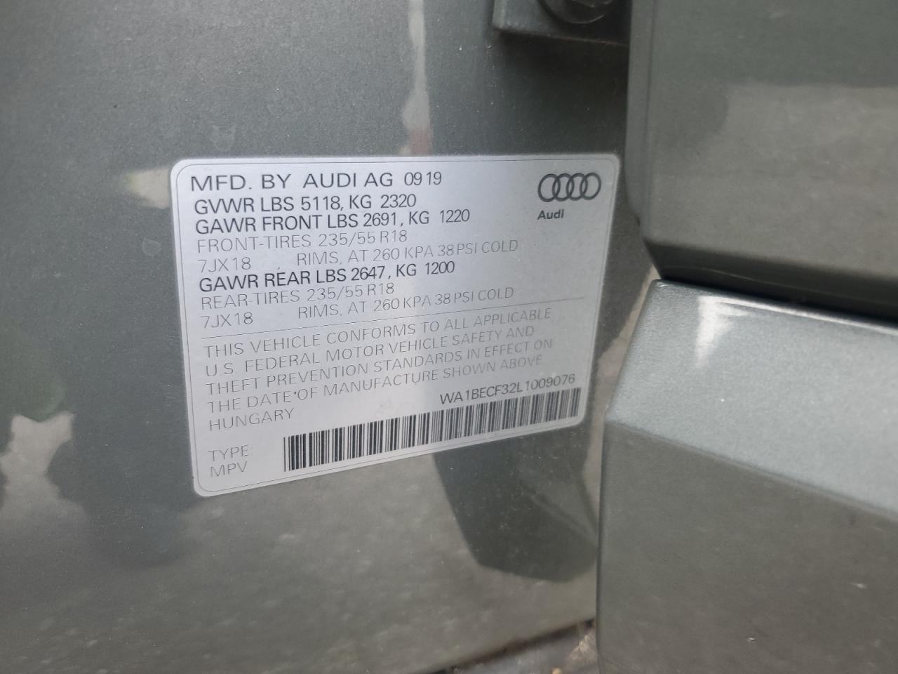 AUDI Q3 PREMIUM PLUS