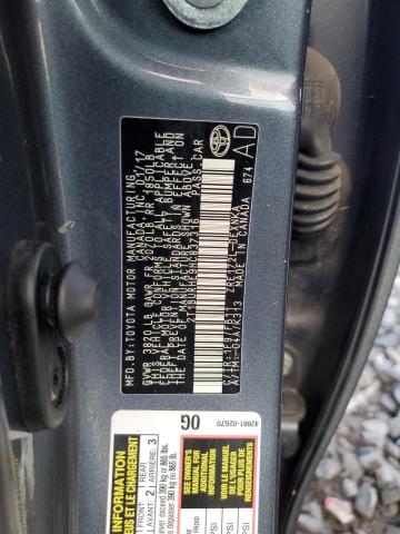 2017 TOYOTA COROLLA L - 2T1BURHE9HC837316