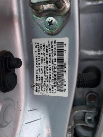 2013 HONDA CIVIC LX - 19XFB2F54DE273331