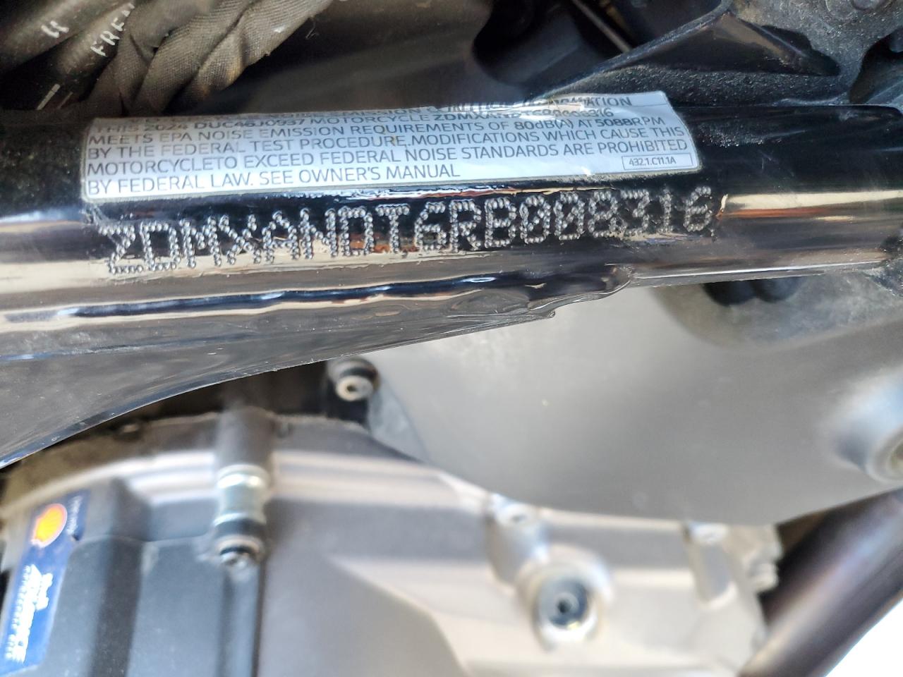 Lot #3291304451 2024 DUCATI DESERT X