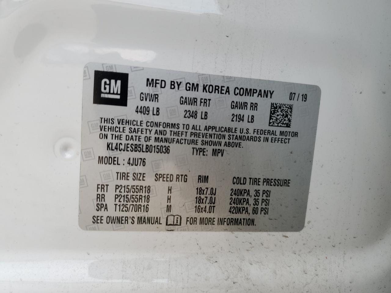 BUICK ENCORE PREFERRED