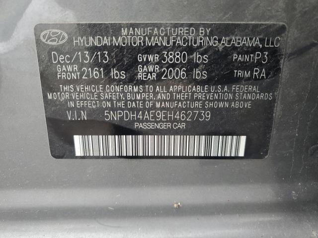 2014 HYUNDAI ELANTRA SE #3296250529