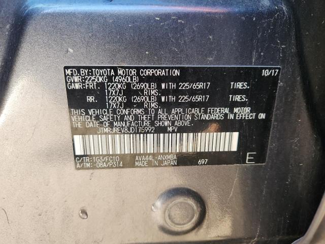 2018 TOYOTA RAV4 HV LE - JTMRJREV8JD175992