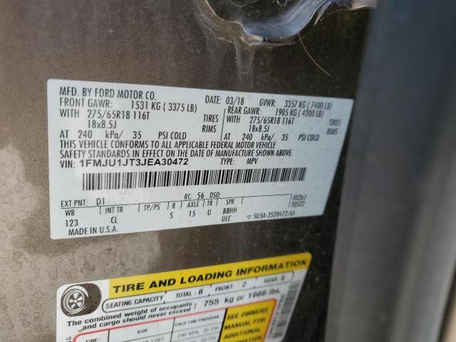 2018 FORD EXPEDITION XLT - 1FMJU1JT3JEA30472