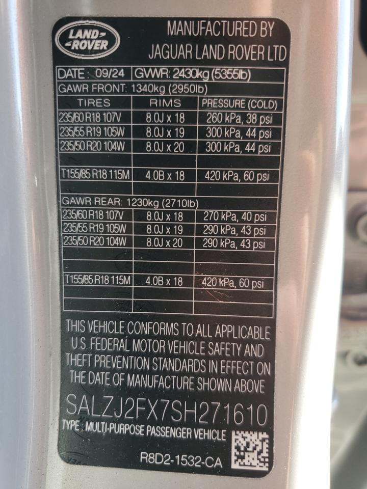 LAND ROVER RANGE ROVER S