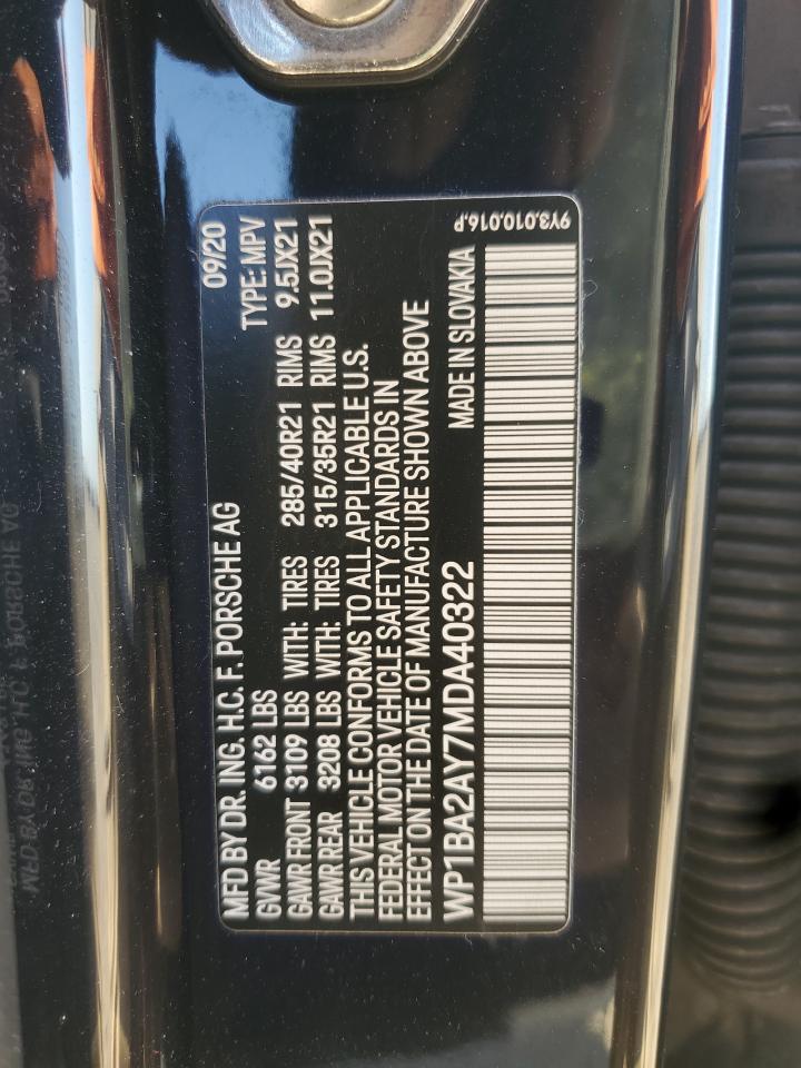 PORSCHE CAYENNE COUPE