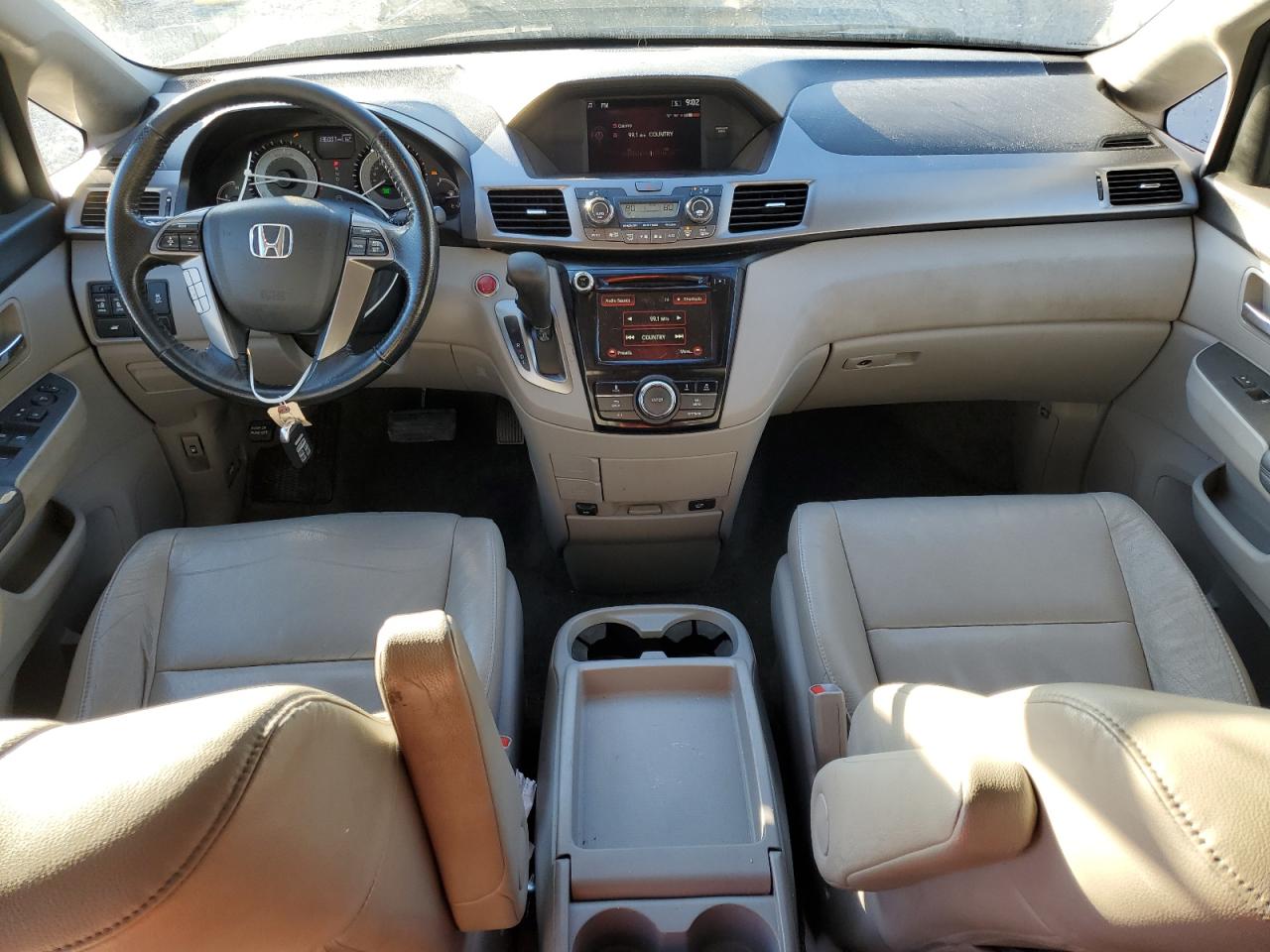 Lot #3291409246 2015 HONDA ODYSSEY EXL