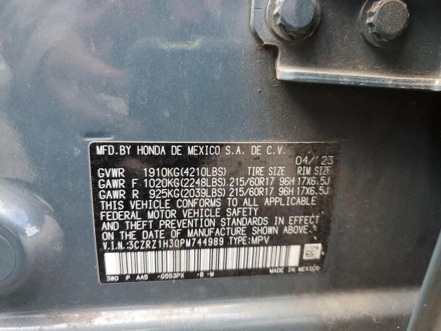 2023 HONDA HR-V LX #3304021591