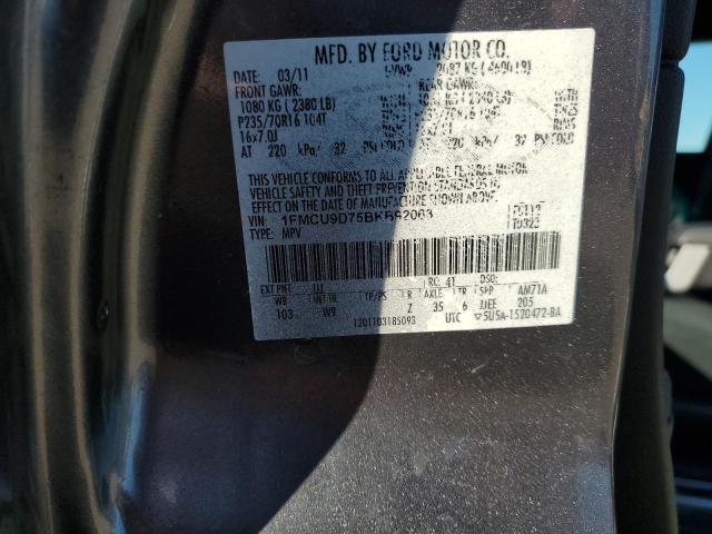 2011 FORD ESCAPE XLT - 1FMCU9D75BKB92063