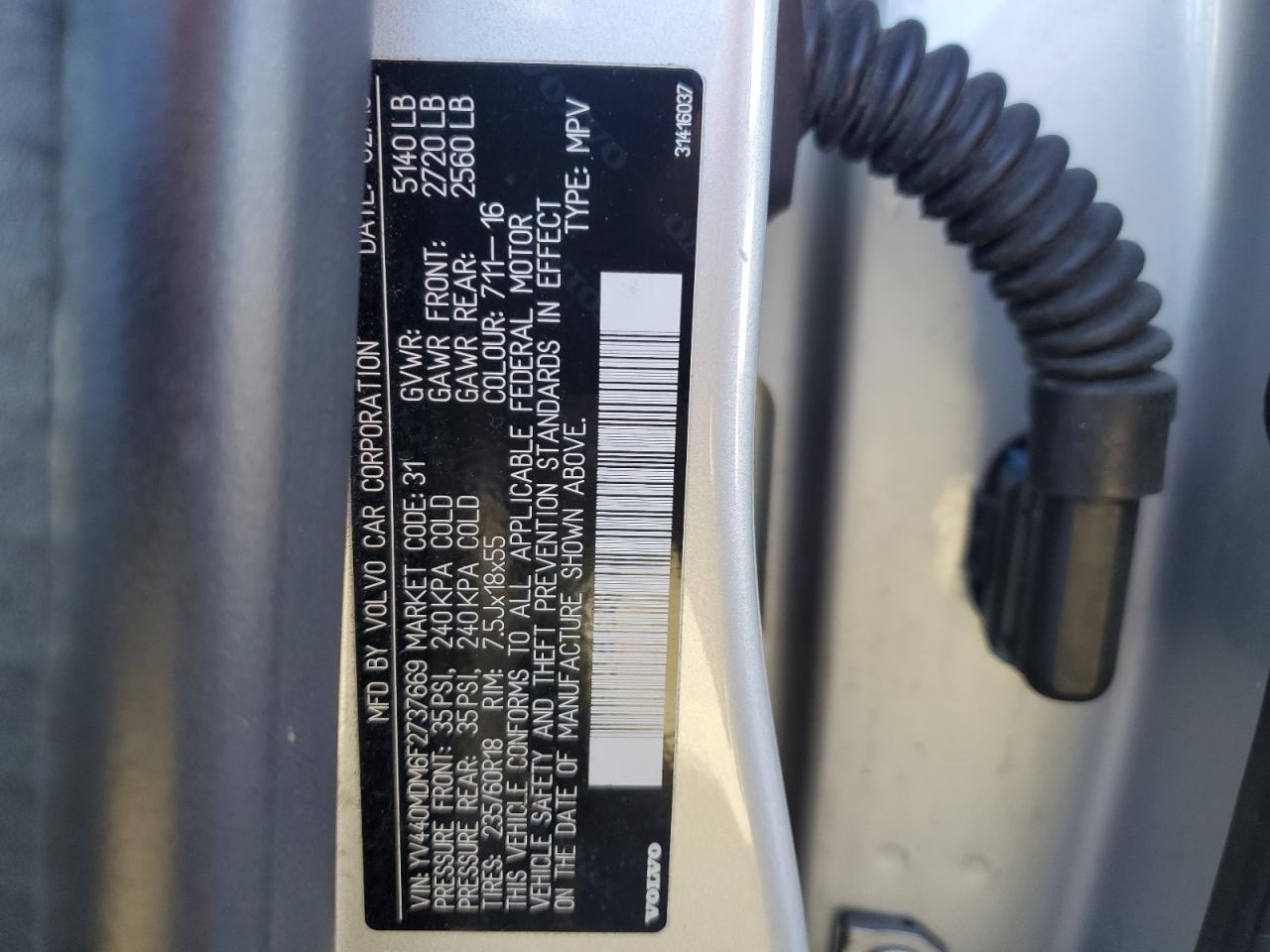 VOLVO XC60 T5 PLATINUM