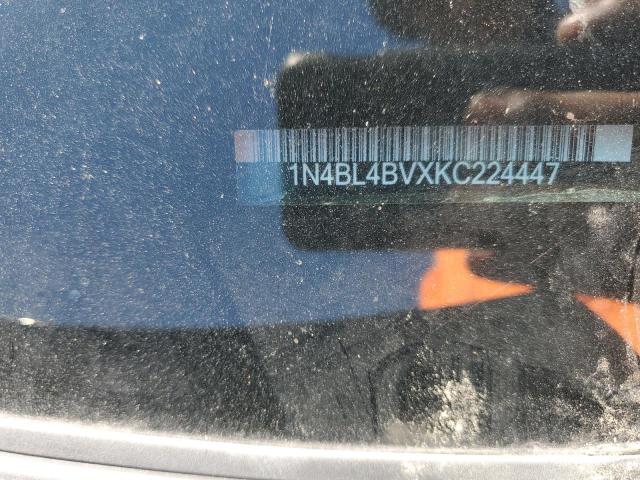 2019 NISSAN ALTIMA S - 1N4BL4BVXKC224447