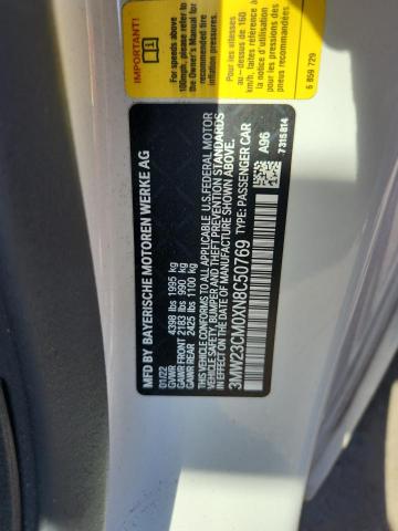 2022 BMW 230I 3MW23CM0XN8C50769