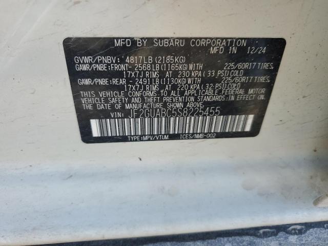 2025 SUBARU CROSSTREK #3283812419