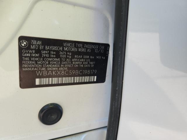 2011 BMW 750 LI #3280170325