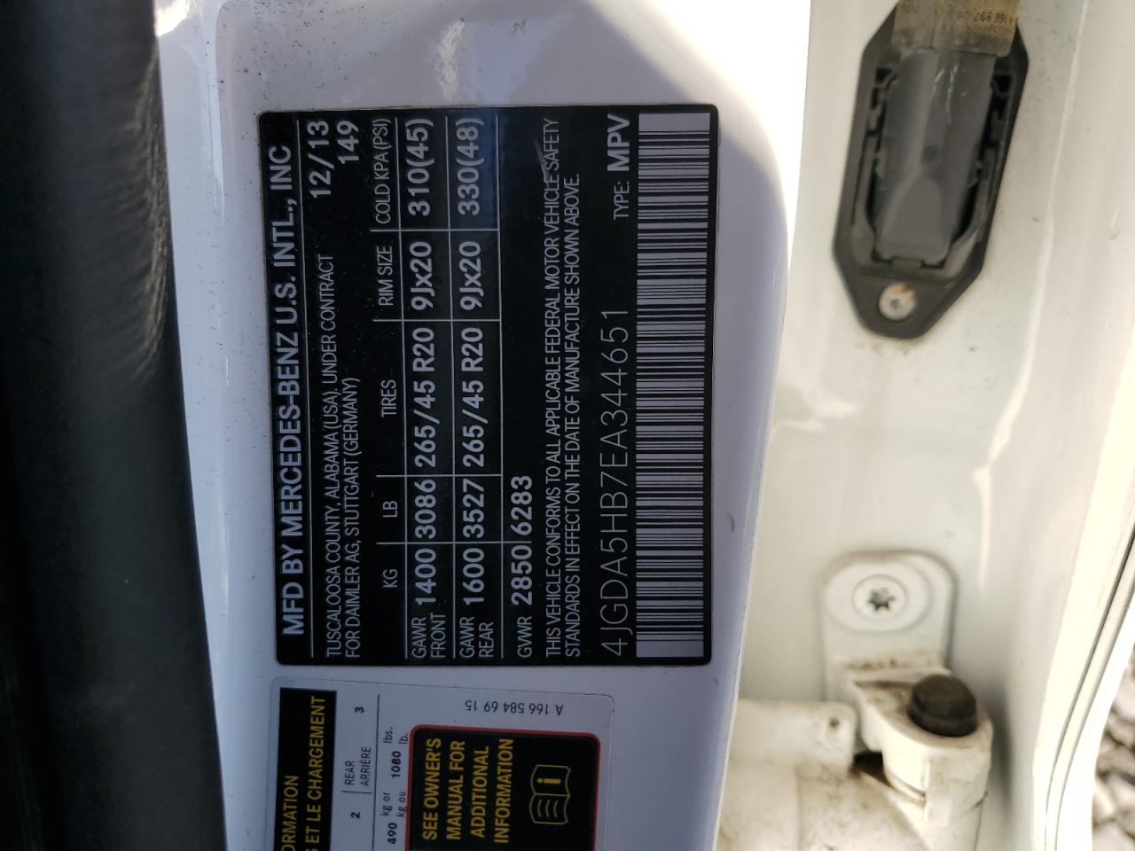 MERCEDES-BENZ M-CLASS 350 4MATIC