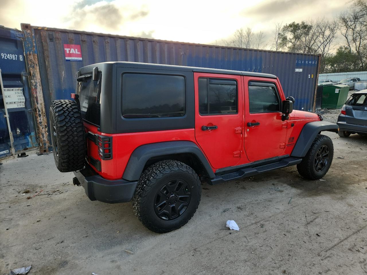 Lot #3302923076 2015 JEEP WRANGLER U