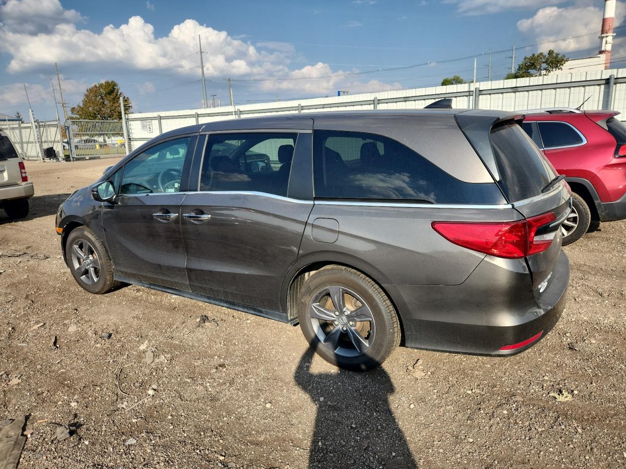 Lot #3302884925 2021 HONDA ODYSSEY EX