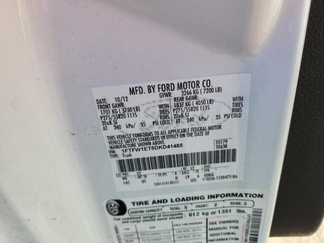 2013 FORD F150 SUPER #3277180938