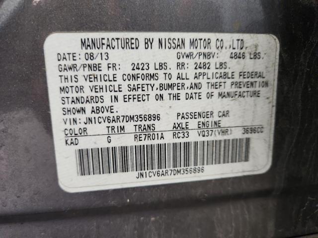 2013 INFINITI G37 #3308511101