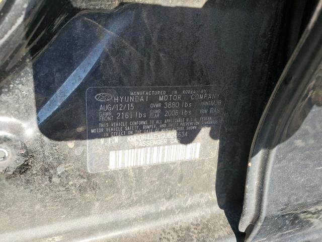 2016 HYUNDAI ELANTRA SE #3282416272