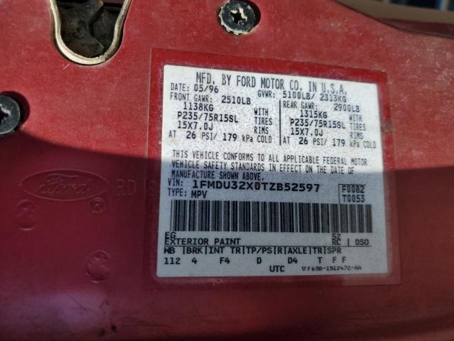 1996 FORD EXPLORER #3291356137