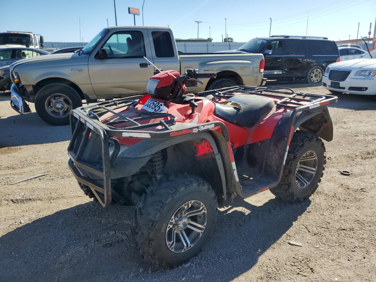 Lot #3302714001 2014 HONDA TRX500 FPA
